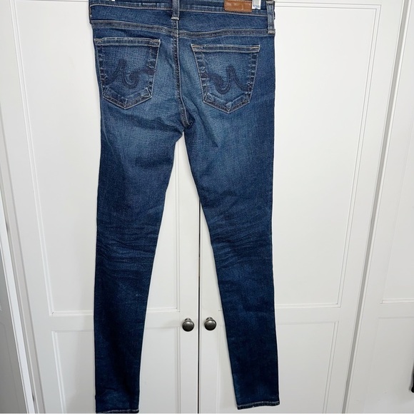 AG Legging Super Skinny Blue Jeans 25R Y2K - Picture 4 of 15